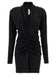Victoria Beckham 'Long Sleeve Ruched Mini' Dress