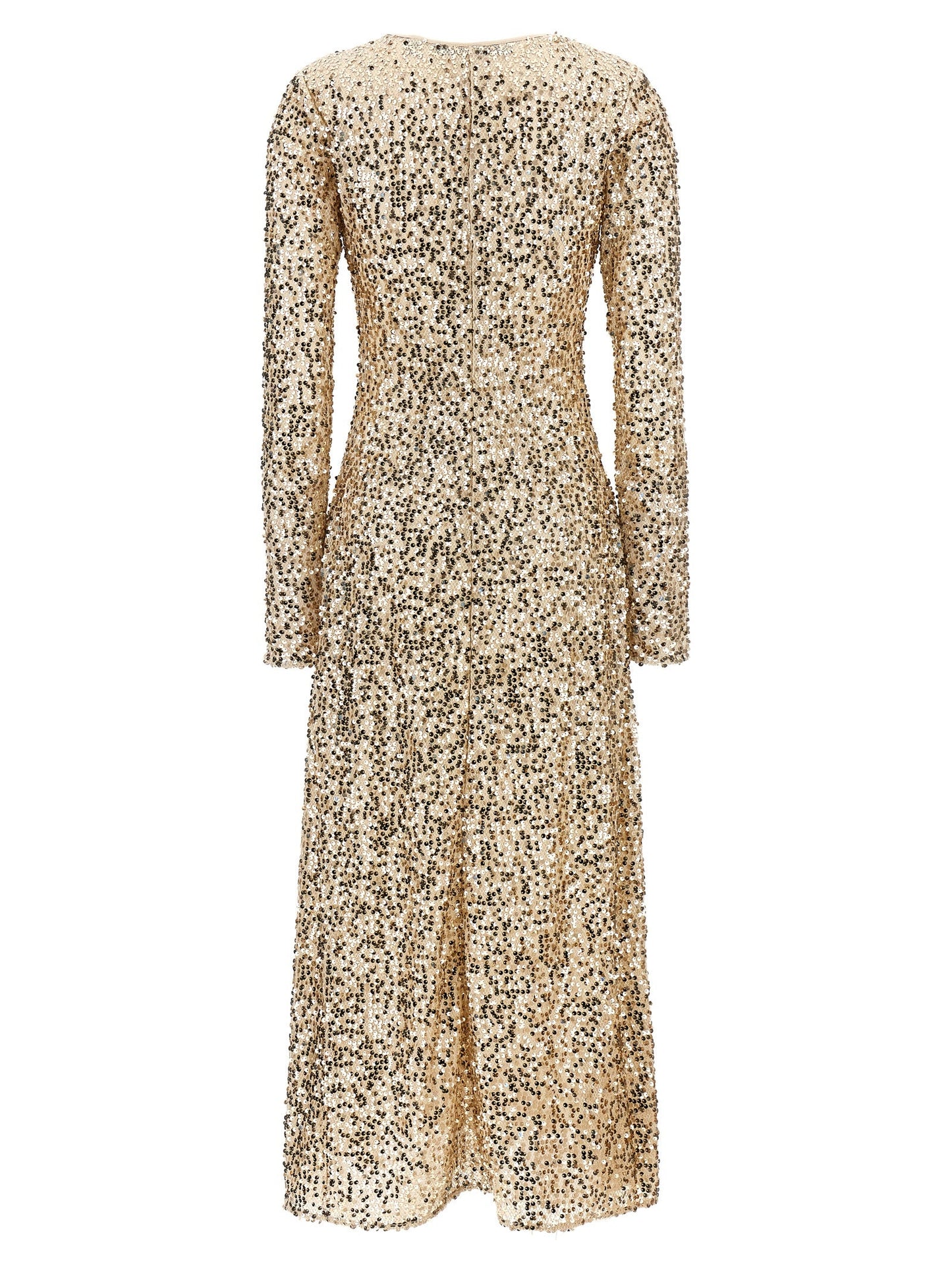 Rotate Birger Christensen 'Net Sequins Midi' Dress