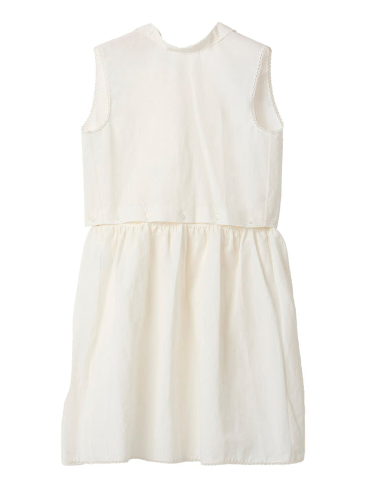 Miu Miu Slubbed Poplin Dress