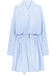 Dries Van Noten Dindi Belted Shirt Dress