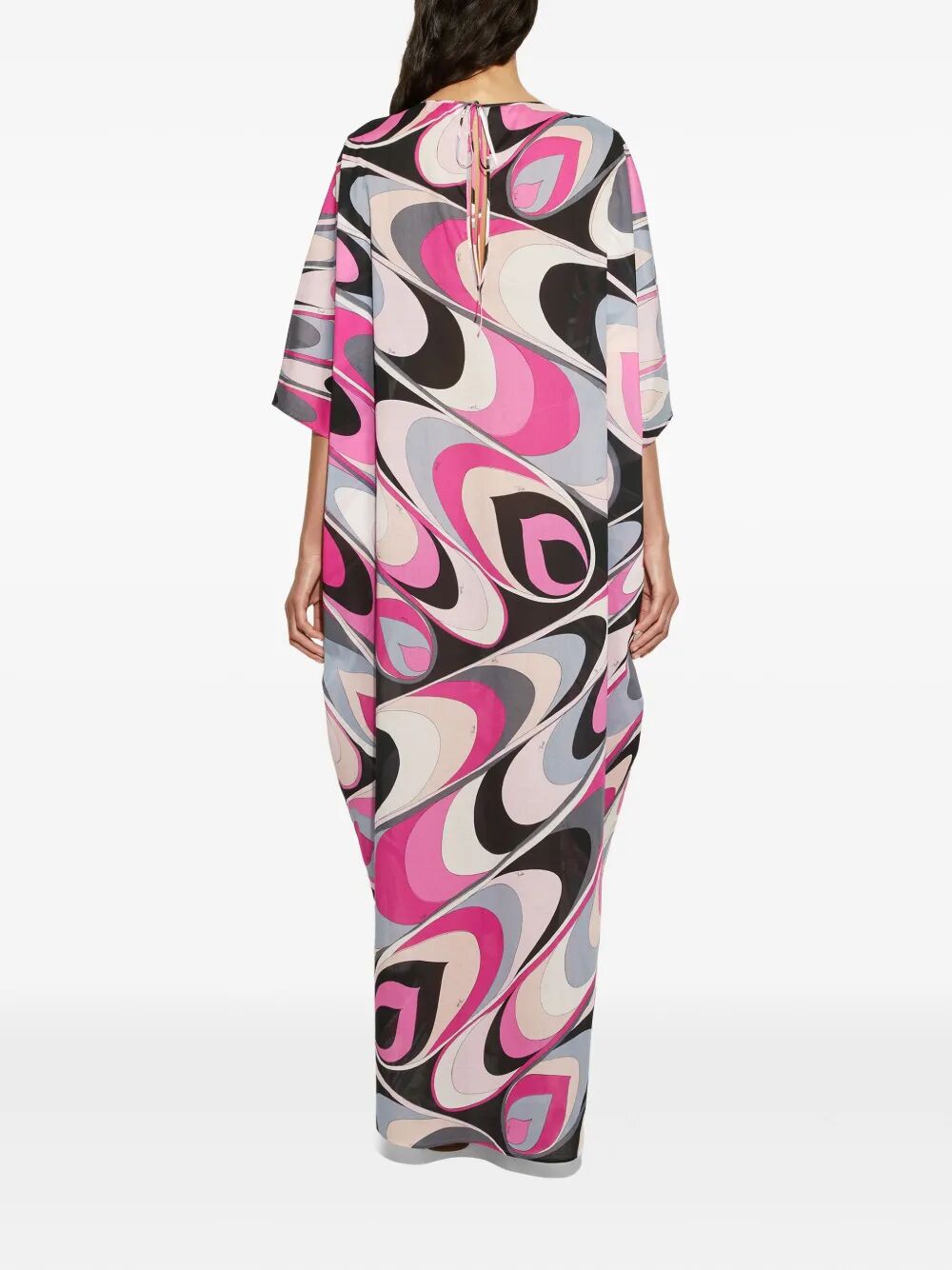 Pucci Onde Print Cotton Kaftan