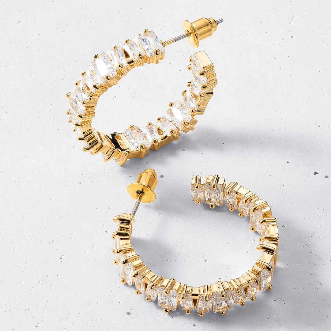 Lumen Hoop Earrings