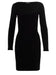 Dsquared2 Ribbed Viscose Dress