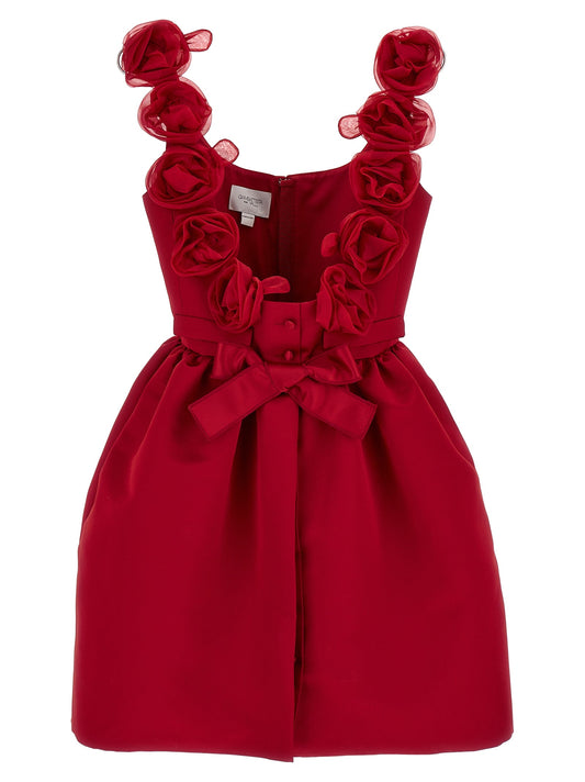 Giambattista Valli Rose Bow Dress