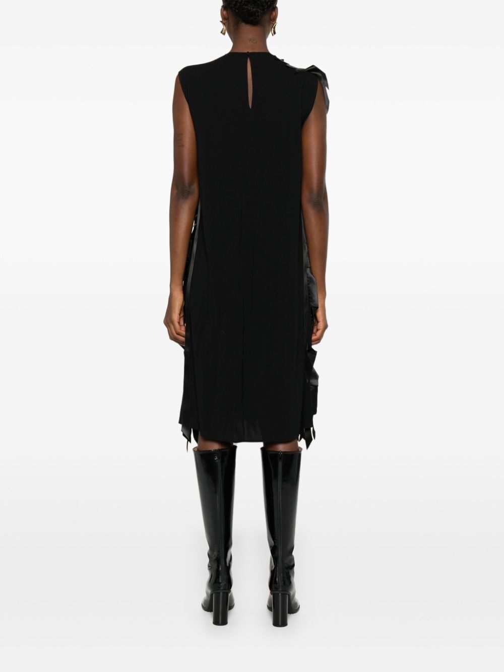 Prada Ribbon-detail Midi Dress