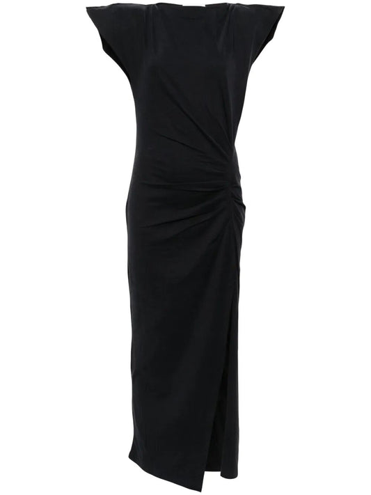 Isabel Marant Nadela Cotton Jersey Long Dress