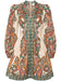 Zimmermann Ottie Plunge Mini Dress