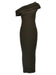 Courreges 'Twist Rib Knit Long' Dress