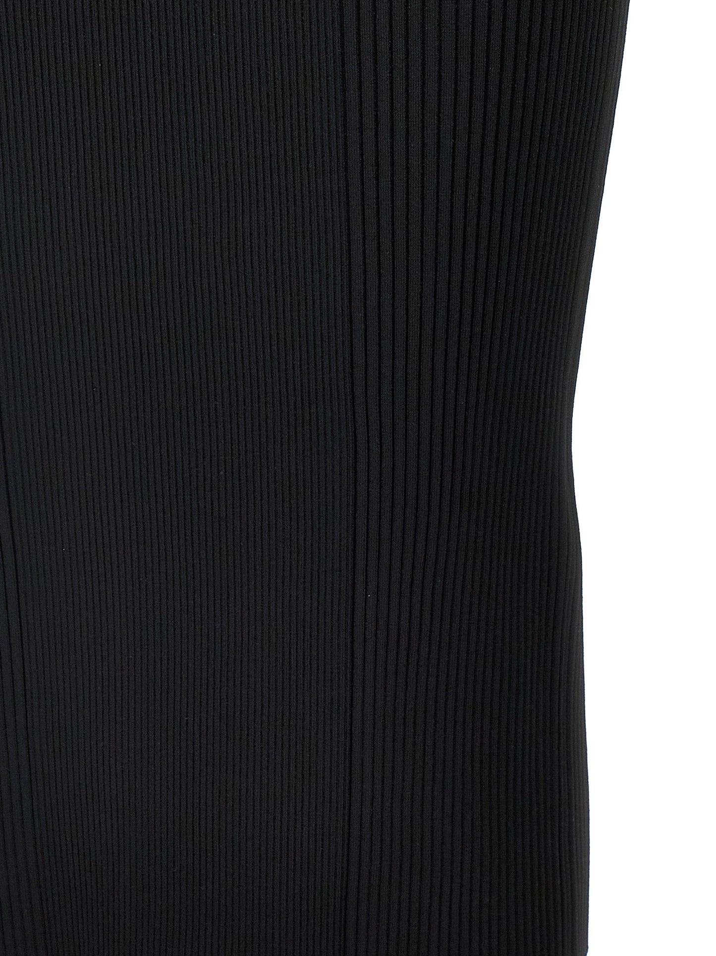 Mcqueen Ribbed Knit Dress