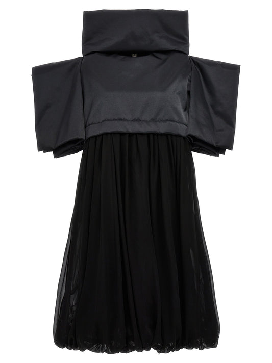 Comme Des Garçons Two-Material Dress
