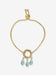 Liberty Gold Vermeil Blue Topaz Bracelet