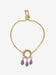Liberty Gold Vermeil Amethyst Bracelet