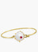 Rebel Rebel Pearl & Pink Ruby Cuff Bracelet