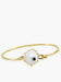Rebel Rebel Pearl & Blue Sapphire Cuff Bracelet