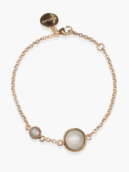 Satellites Moonstone & Opal Bracelet