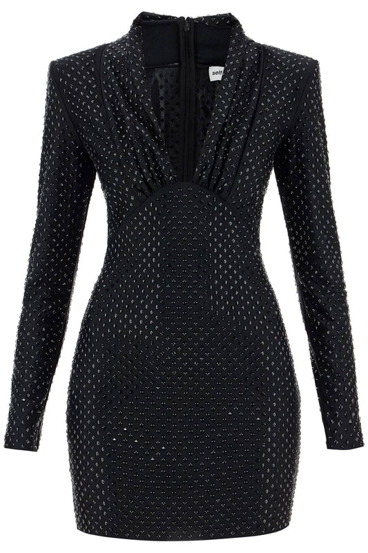 Self Portrait 'Jersey Mini Dress With Rh