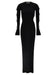 Mach & Mach 'Cut-Out Crystal Bow' Dress