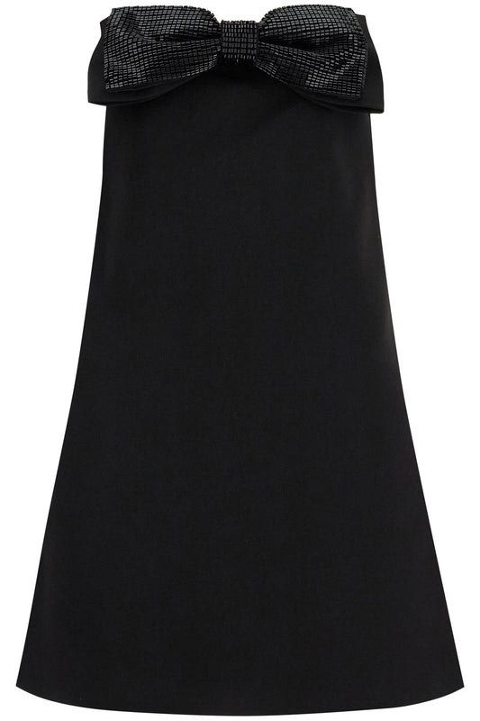 Self Portrait Strapless Mini Dress With Bow