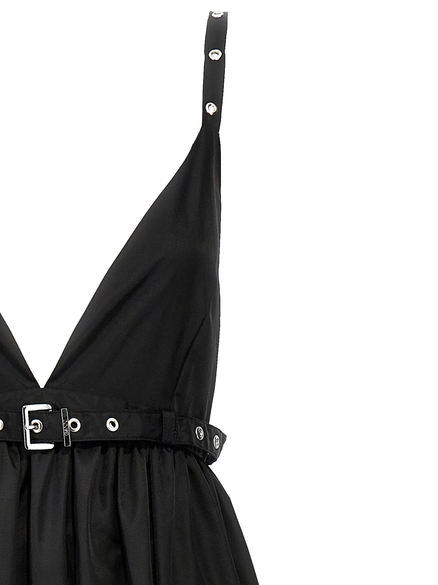 Ganni 'Duchesse Nylon Strap' Dress