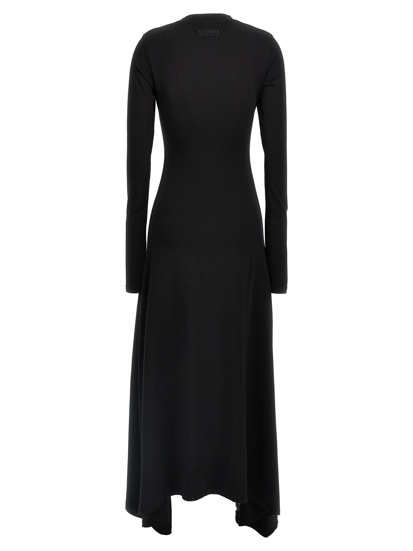 Vetements Logo Embroidery Dress
