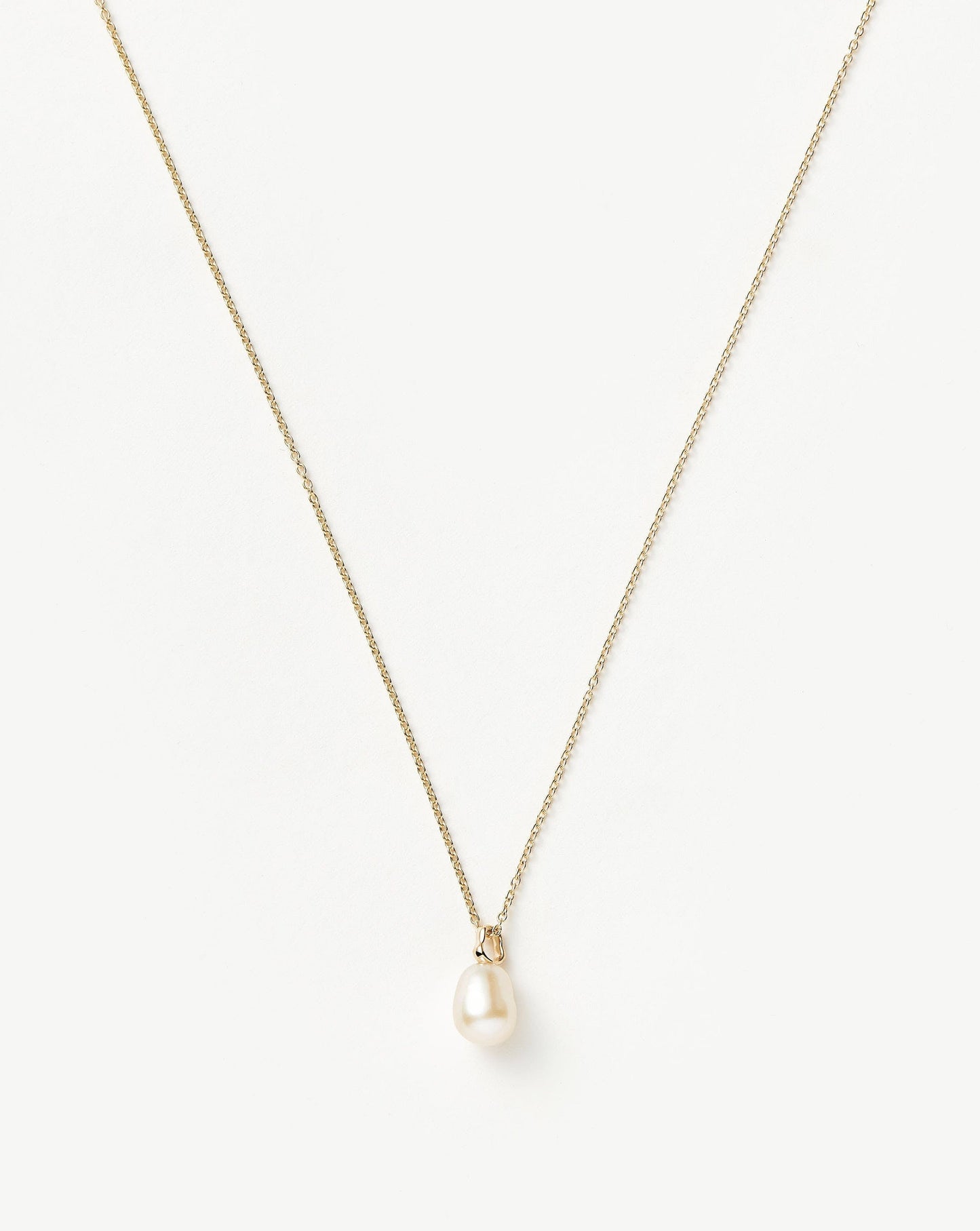 Fine Baroque Pearl Organic Pendant Necklace