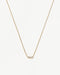 Fine Diamond Solitaire Trio Necklace