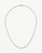 Fine Diamond Tennis Necklace | 14k Solid White Gold Diamond